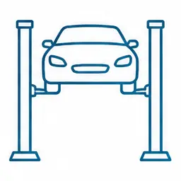 Schematic: Auto repair shop or workshop