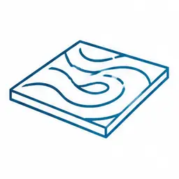 Schematic: Metallic epoxy