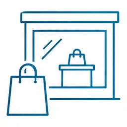 Schematic: Retail store or showroom