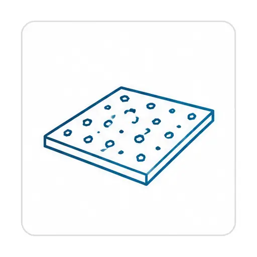 Schematic icon: Flake Epoxy Garage Floor