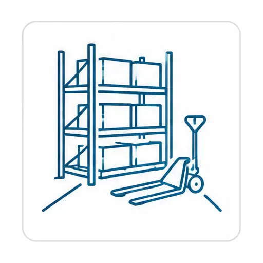 Schematic icon: Warehouse Floor Coating